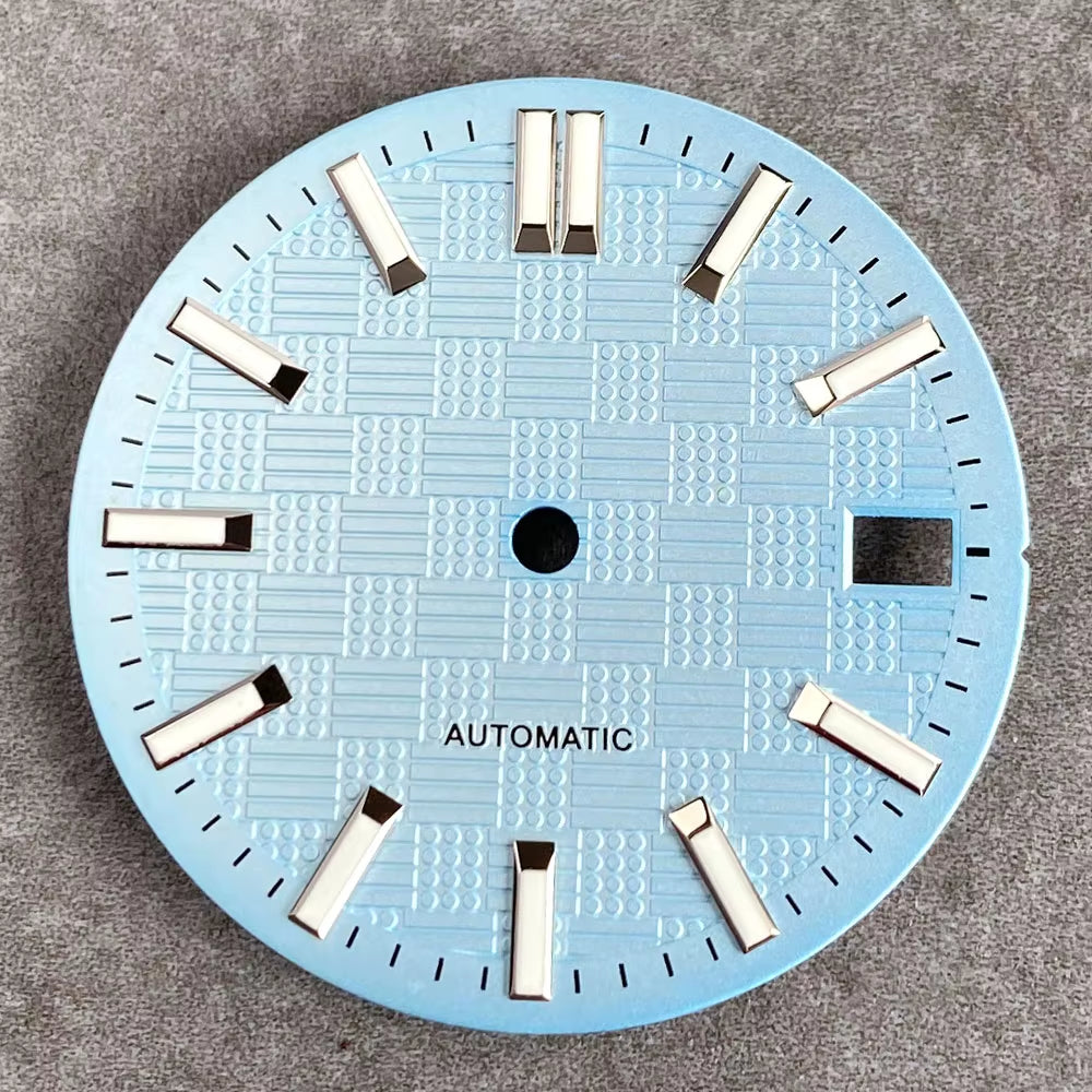 40Mm for Ingenieur IWC Style Mod Watch Case Sapphire Glass Fit NH35 NH36 Dive Men'S Wristwatch Accessories Parts Steel Bracelet