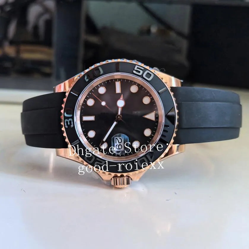 Men'S Watches Men Automatic Cal.3235 Watch Clean Maker 42Mm Yellow Gold 226658 Rubber Strap Sport 40Mm Rose Gold 126655 Dive Eta Cleanf Wristwatches