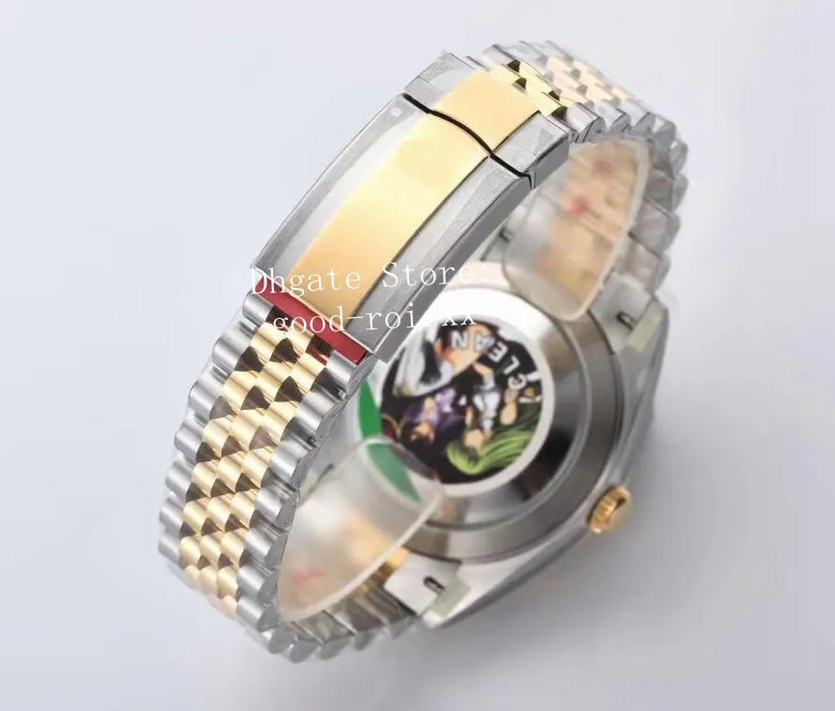 Men'S Watches Men Automatic Cal.3235 Clean Watch Water Resistant 41Mm Yellow Gold Cleanf Eta Wimbledon 126333 Wristwatches