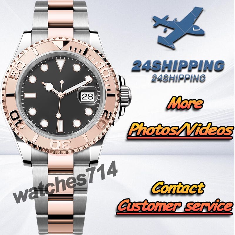 Clean Factory Mens Watch Designer Watches Men Top Quality Clean Watch Rose Gold 40MM Cal.3285 Movement Watch 904L Ceramic Ring Sapphire Waterproof 100M Send Fedex