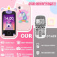 Kids Smart Phone for Girls Unicorns Gifts for Girls Toys 8-10 Years Old Phone Touchscreen Learning Toy Christmas Birthday Gifts for 3 4 5 6 7 8 9 Year Old Girls with 8G Memory Card