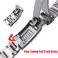 Watch Bracelet for Rolex SUBMARINER DAYTONA SUP GMT Men Fine-Tuning Pull Button Clasp 904L Stainless Steel Watch Chain 20Mm