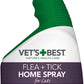 Flea and Tick Home Spray for Cats - Flea Treatment for Cats and Home - Plant-Based Formula - Certified Natural Oils - 32 Oz