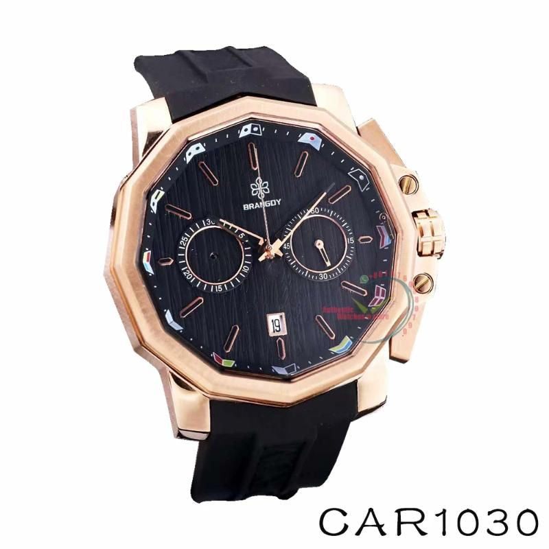 Wristwatches 2024 Luxury Bubble Watch Vintage Automatic Watches Men 46Mm Mechanical Art Eye Ball Dial Clocks Designer Reloj Hombre