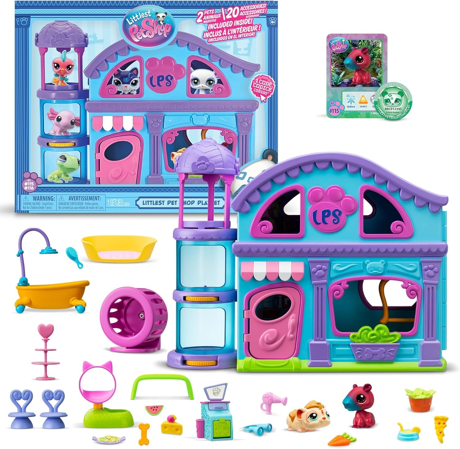 Playset - LPS Gen 7, Authentic Mystery Figures, Surprise Collectible Kidult Toy, Girls, Boys, Kids, Tweens Ages 4+