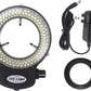 LED-144-ZK Black Adjustable 144 LED Ring Light Illuminator for Stereo Microscope (144 LED Ring Light)