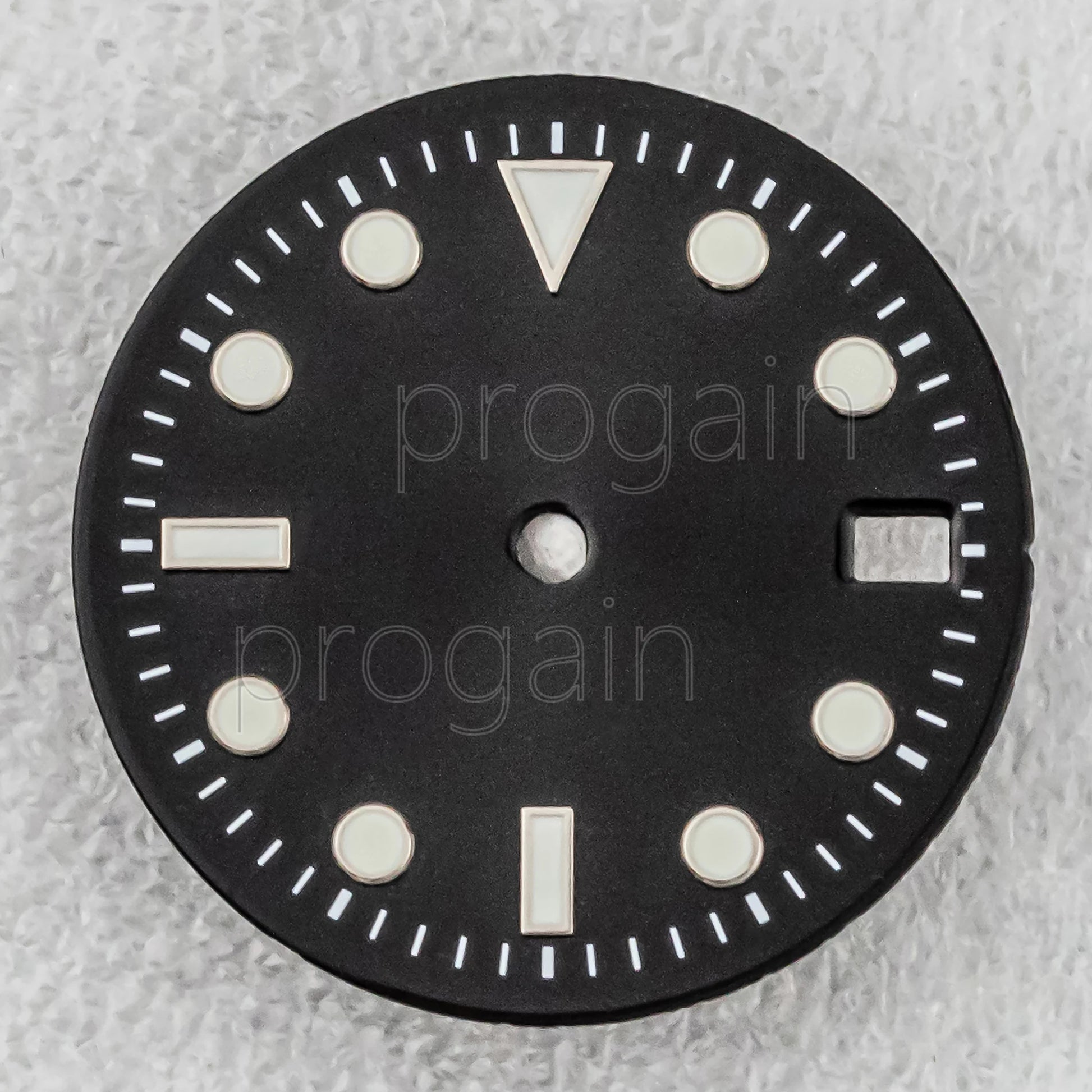 New NH35 Dial Green Luminous Watch Faces 28.5Mm Single/Double Calendar Dial Fit NH34 NH35 NH36 Movement SUB GMT Watch Parts