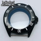 42Mm Watch Case Domed Sapphire Glass Ceramic/Titanium Bezel 200M Water Resistant Fit NH35 NH36 Movement