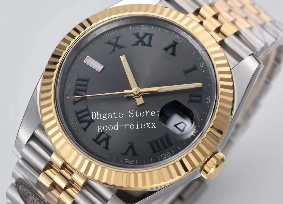 Men'S Watches Men Automatic Cal.3235 Clean Watch Water Resistant 41Mm Yellow Gold Cleanf Eta Wimbledon 126333 Wristwatches