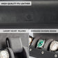 Watch Travel Case for Men: 3 Slot Watch Box Organizer Display Case - Portable Watch Storage & Travel Case - Watch Roll Fits All Wrist Watches & Smart Watches up to 50Mm (Black)
