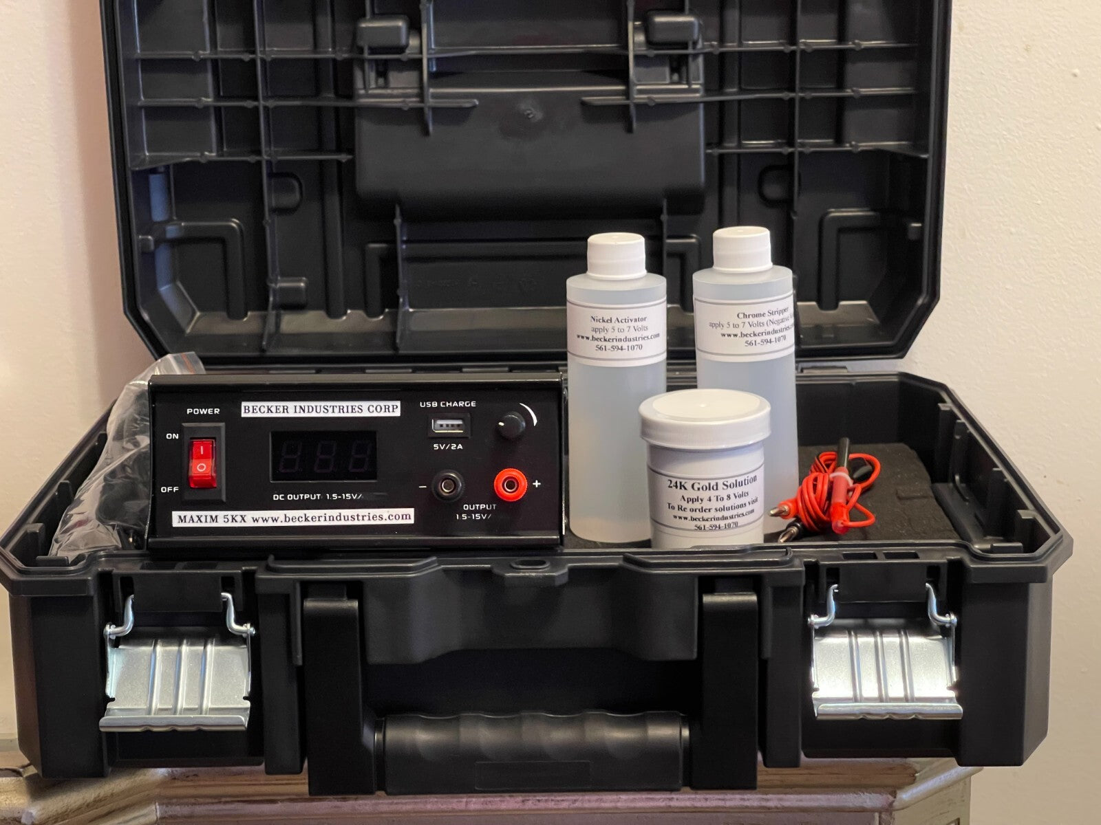 Jewelry Gold Plating Kit, Gold Plating Kit Machine, 24K, 18K, 14K,