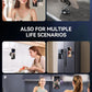 Magsafe Suction Cup Phone Mount, Vacuum Magnetic Phone Holder for Car, 360° Metal Strut Magsafe Car Mount for Iphone 16 Pro Max Plus/Iphone 15 14 13 12 & Android Magsafe Case, Dark Blue