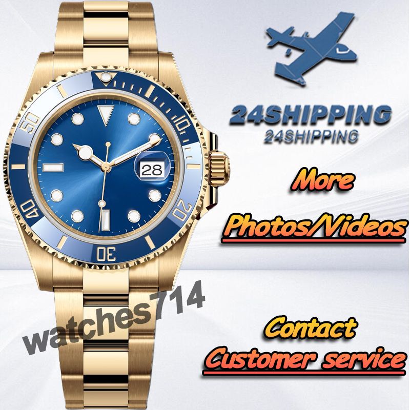 Clean Factory Mens Watch Designer Watches Men Top Quality Clean Watch Rose Gold 40MM Cal.3285 Movement Watch 904L Ceramic Ring Sapphire Waterproof 100M Send Fedex