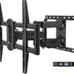 UL Listed TV Wall Mount for Most 42-84 Inch TV, Full Motion TV Mount with Swivel and Tilt, TV Bracket with Articulating Dual Arms, Fits 16Inch Studs, Max VESA 600X400 Mm, 100 Lbs,Md2617
