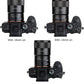 E Mount Auto Focus Macro Extension Tube Set for Sony ZV-E10 II A6000 A6100 A6300 A6400 A6500 A6600 A6700 ZV-E1 A1 A7CR A7C II A7IV A7III A7II A7RV IV A7R III II A7S III II A7S A9 II III & More