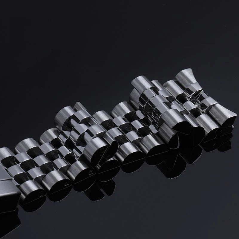 904L Jubilee Watch Band for Rolex Sub GMT Yacht Daytona Men Watch Strap Luxury Bracelet Mod Parts Replacement Accessories 20Mm