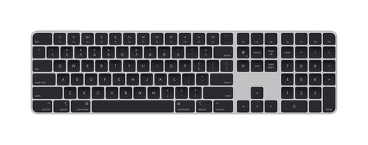 Magic Keyboard with Touch ID and Numeric Keypad for Mac Models with  Silicon - Black Keys - US English