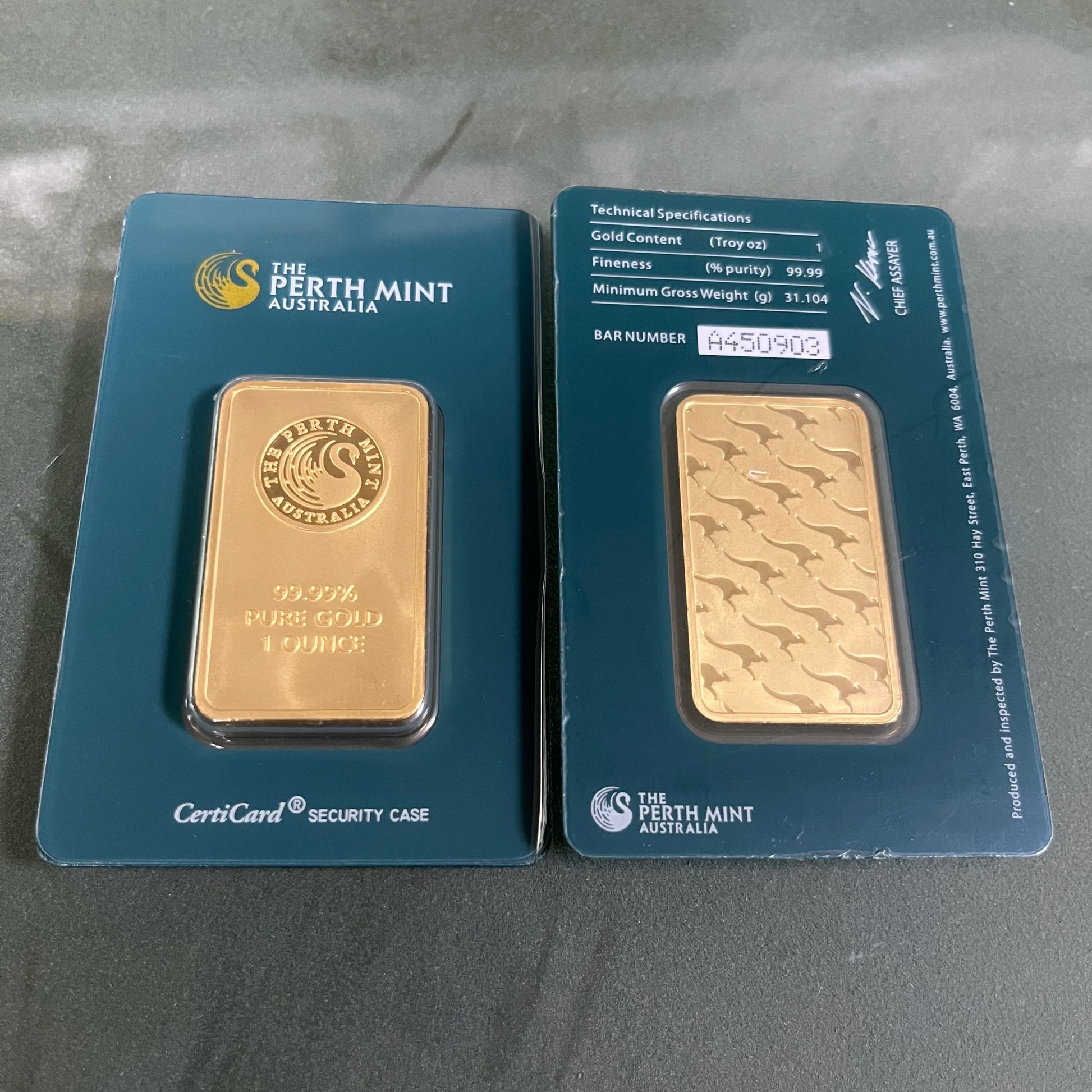 (Link 1) 1Oz/2.5G/5G/10G/20G/50G/100G Copper Bar 24K Gold Plated Bullion Ingot (Sealed Packaging) Non-Magnetic Unique Serial No.