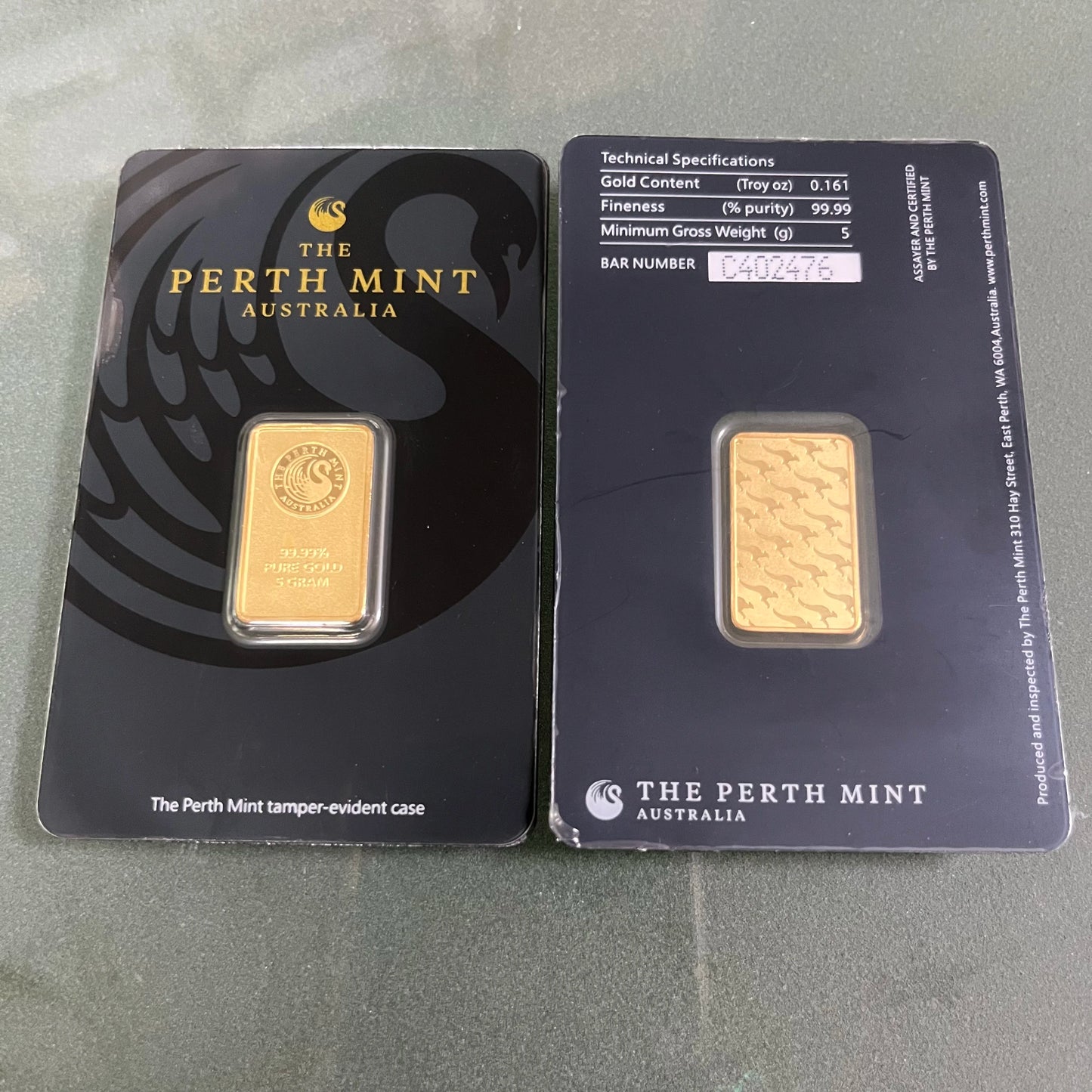 (Link 1) 1Oz/2.5G/5G/10G/20G/50G/100G Copper Bar 24K Gold Plated Bullion Ingot (Sealed Packaging) Non-Magnetic Unique Serial No.