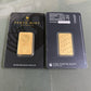 (Link 1) 1Oz/2.5G/5G/10G/20G/50G/100G Copper Bar 24K Gold Plated Bullion Ingot (Sealed Packaging) Non-Magnetic Unique Serial No.