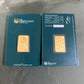 (Link 1) 1Oz/2.5G/5G/10G/20G/50G/100G Copper Bar 24K Gold Plated Bullion Ingot (Sealed Packaging) Non-Magnetic Unique Serial No.