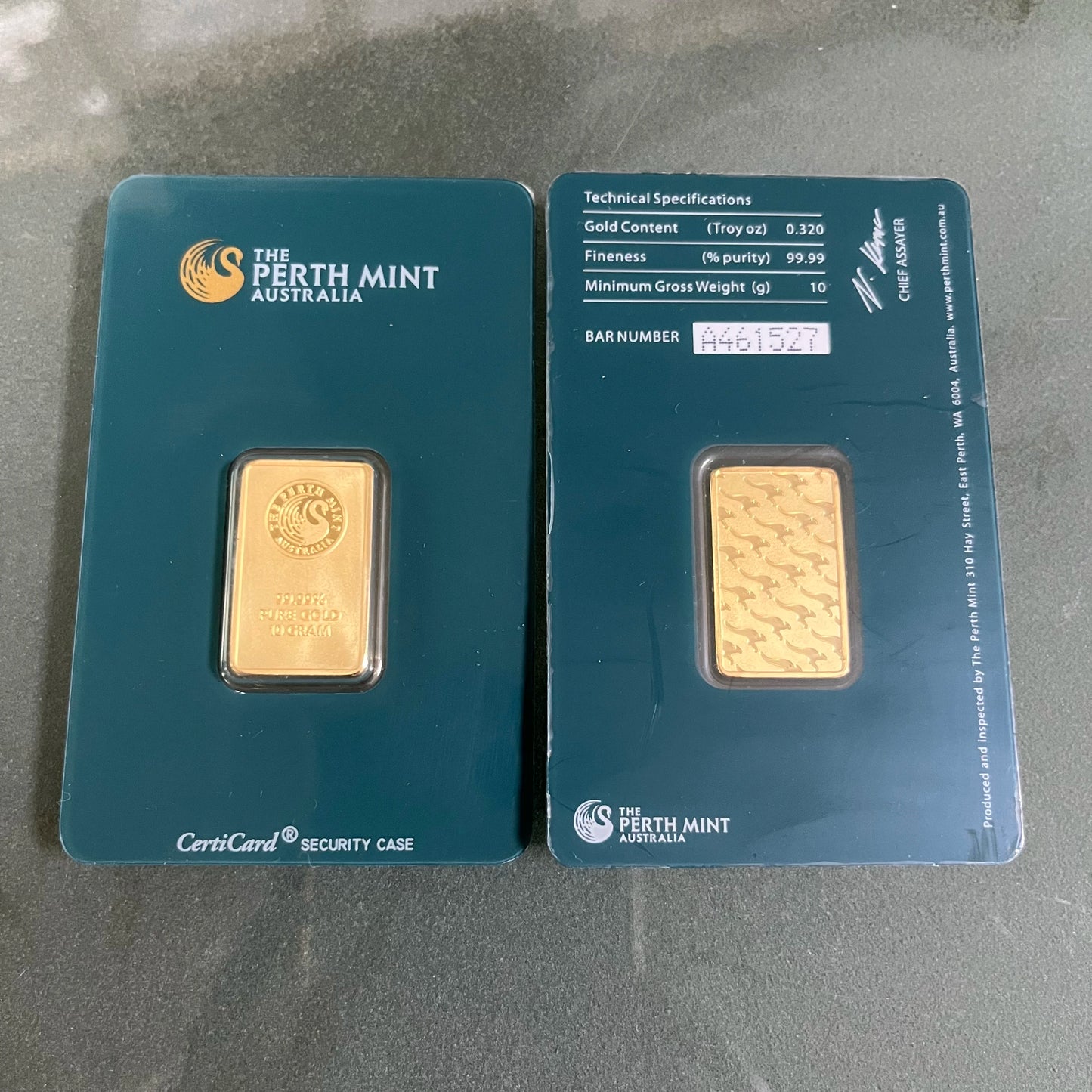 (Link 1) 1Oz/2.5G/5G/10G/20G/50G/100G Copper Bar 24K Gold Plated Bullion Ingot (Sealed Packaging) Non-Magnetic Unique Serial No.