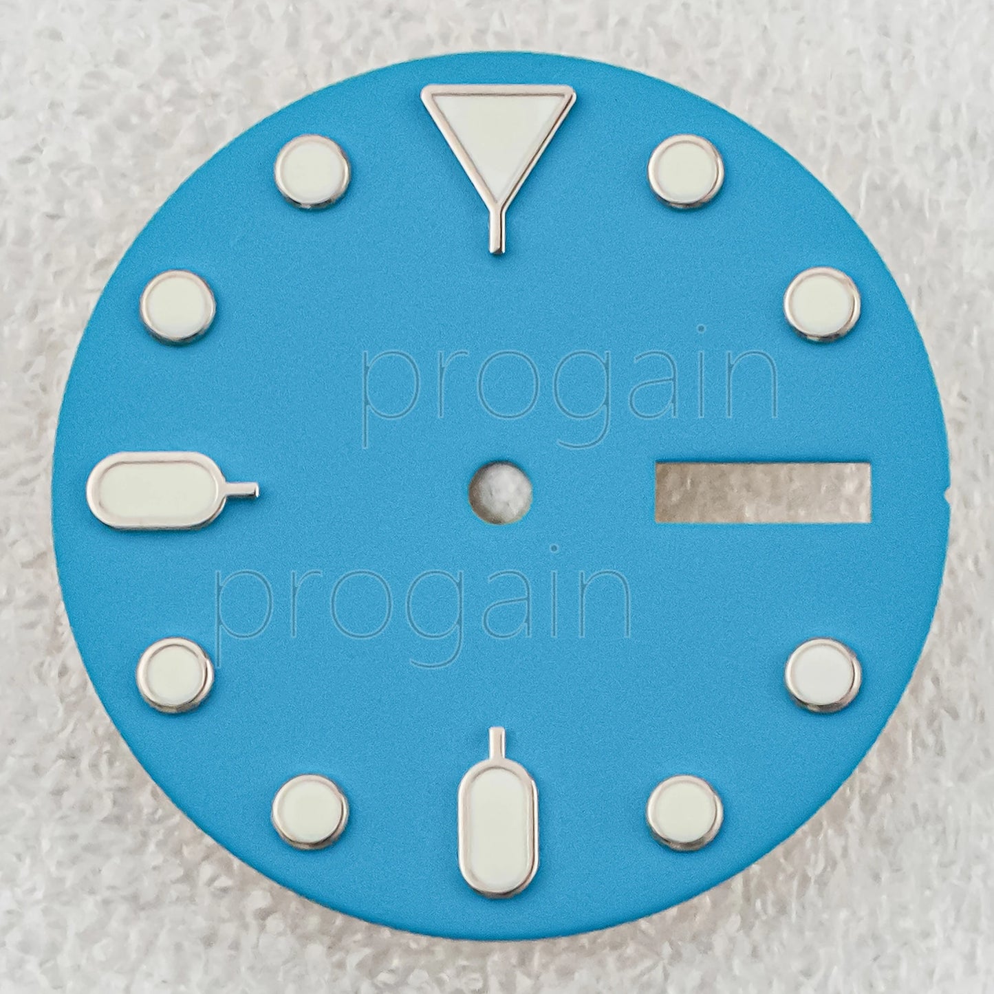 New NH35 Dial Green Luminous Watch Faces 28.5Mm Single/Double Calendar Dial Fit NH34 NH35 NH36 Movement SUB GMT Watch Parts