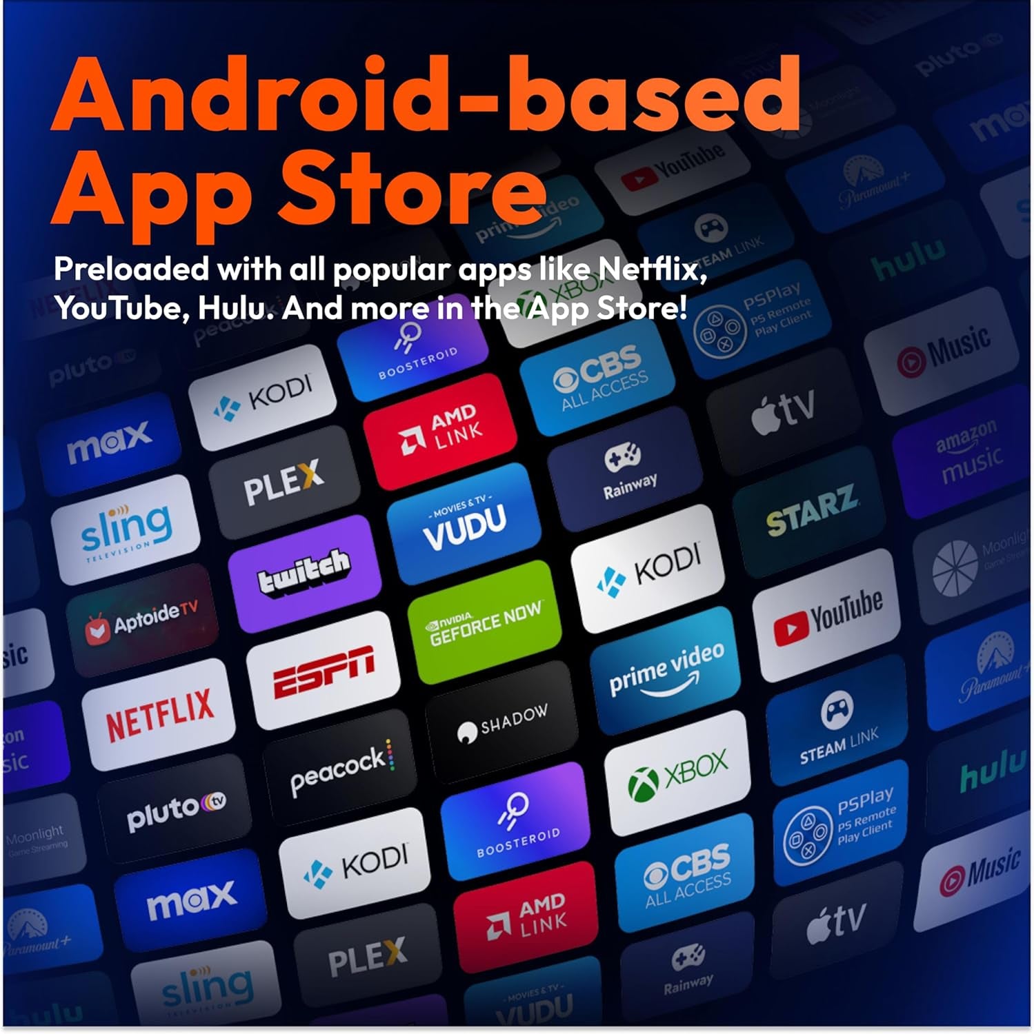 One Neckband, Official Partner of Psplay & Xbxplay, 128GB Storage, Remote Play, Cloud Gaming, App Store, Stream on Game Consoles, Support Miracast, Bluetooth (Jet Black)