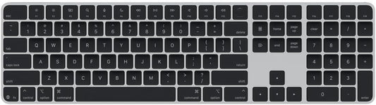 Magic Keyboard with Touch ID and Numeric Keypad for Mac Models with  Silicon - US English - Black Keys