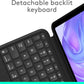 Combo Touch Ipad Pro 11-Inch (M4)(2024) Keyboard Case - Detachable Backlit Keyboard with Kickstand, Comfortable Typing, Multi-Use Mode - Midnight Black