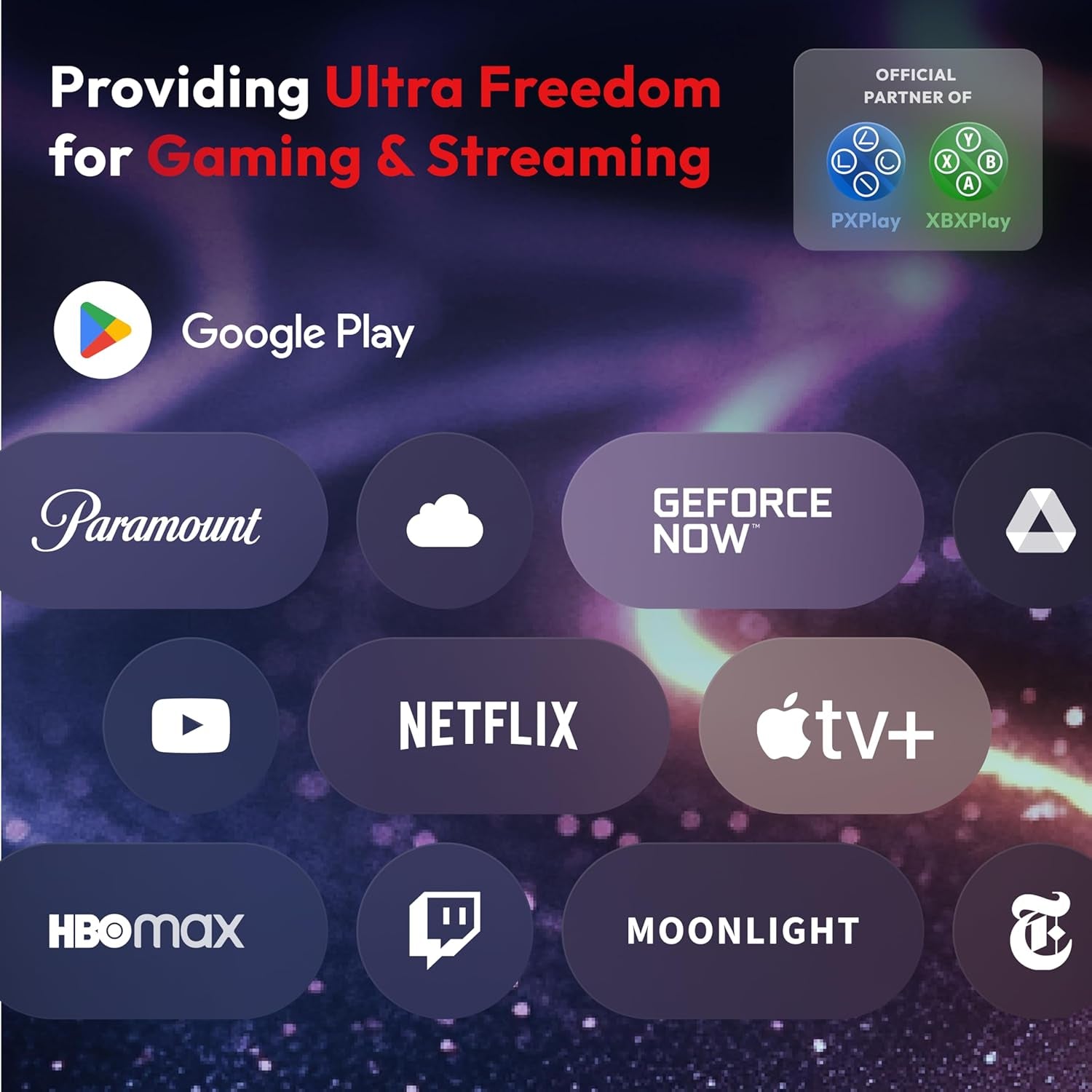 Pro Neckband, Official Partner of Psplay, Google Play, Multi-Screen/3Dof/Smooth Follow/Ambient Mode, 3D Player, AI Assistant, Almost Wireless Freedom for Gaming & Streaming, 12GB+256GB
