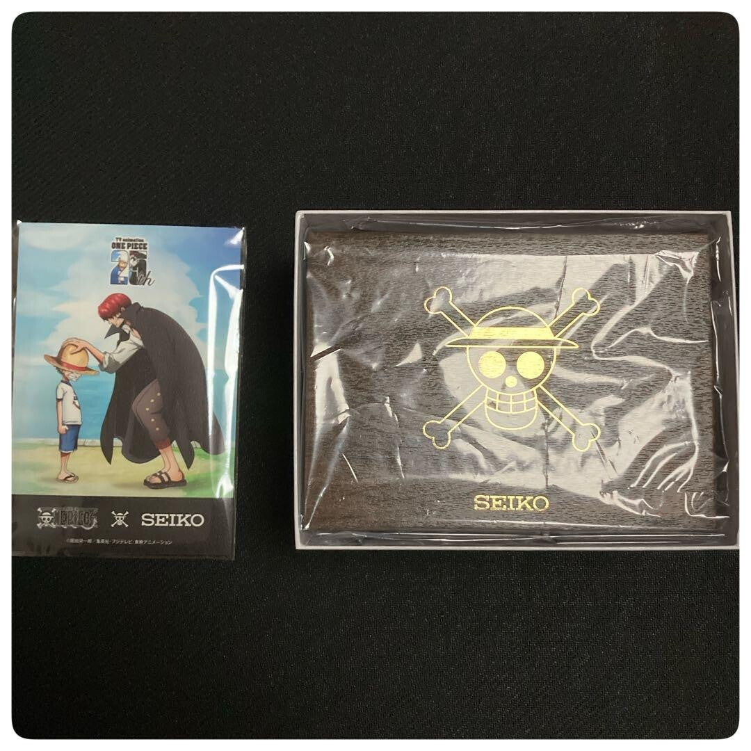 ONE PIECE × SEIKO TV Anime 25Th Anniversary Watch MEMORIAL EDITION Size L 7.6In