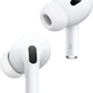 Airpods Pro 2 Wireless Earbuds, Active Noise Cancellation, Hearing Aid Feature, Bluetooth Headphones, Transparency, Personalized Spatial Audio, High-Fidelity Sound, H2 Chip, USB-C Charging