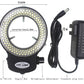 LED-144-ZK Black Adjustable 144 LED Ring Light Illuminator for Stereo Microscope (144 LED Ring Light)