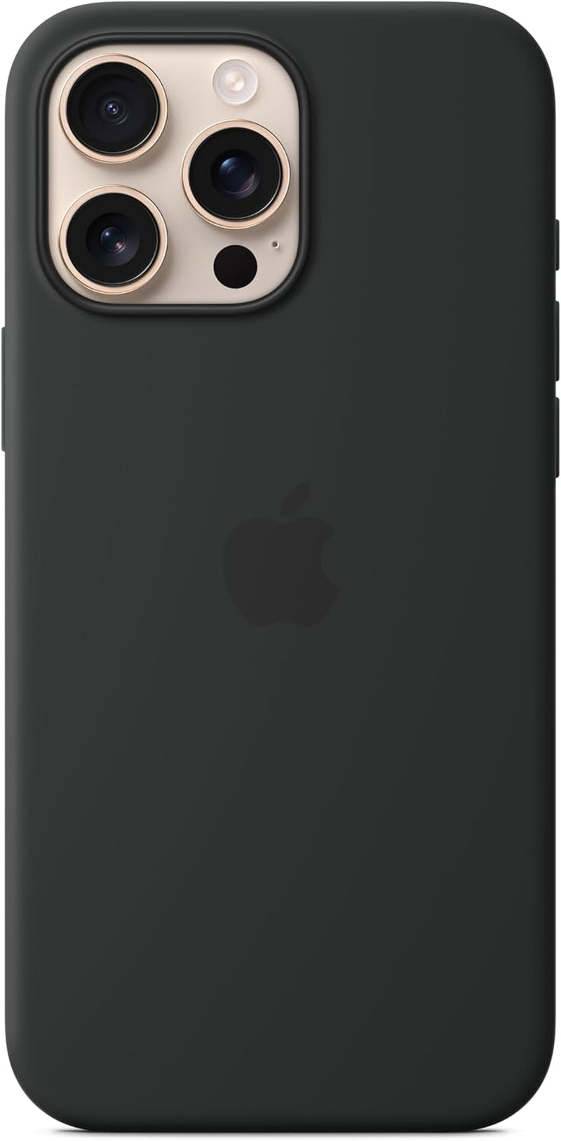 Iphone 16 Pro Max Silicone Case with Magsafe and Camera Control - Black ​​​​​​​