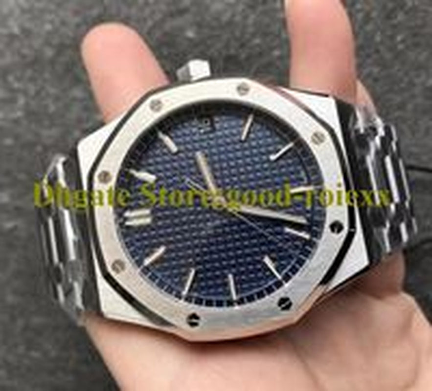 41Mm Watches for Men Watch Men'S Automatic Cal.4302 Movement Zff Dive Zf Maker Mechanical Full Steel White Gray Blue Black Dial 15500 Wristwatches Calendar Box