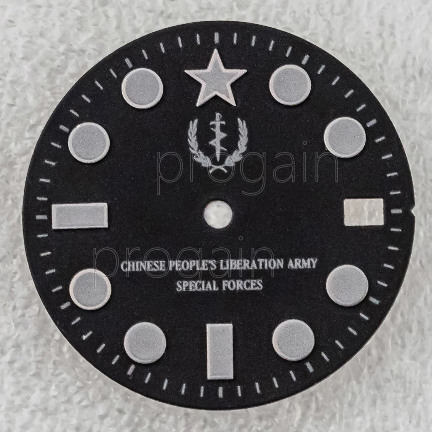 New NH35 Dial Green Luminous Watch Faces 28.5Mm Single/Double Calendar Dial Fit NH34 NH35 NH36 Movement SUB GMT Watch Parts