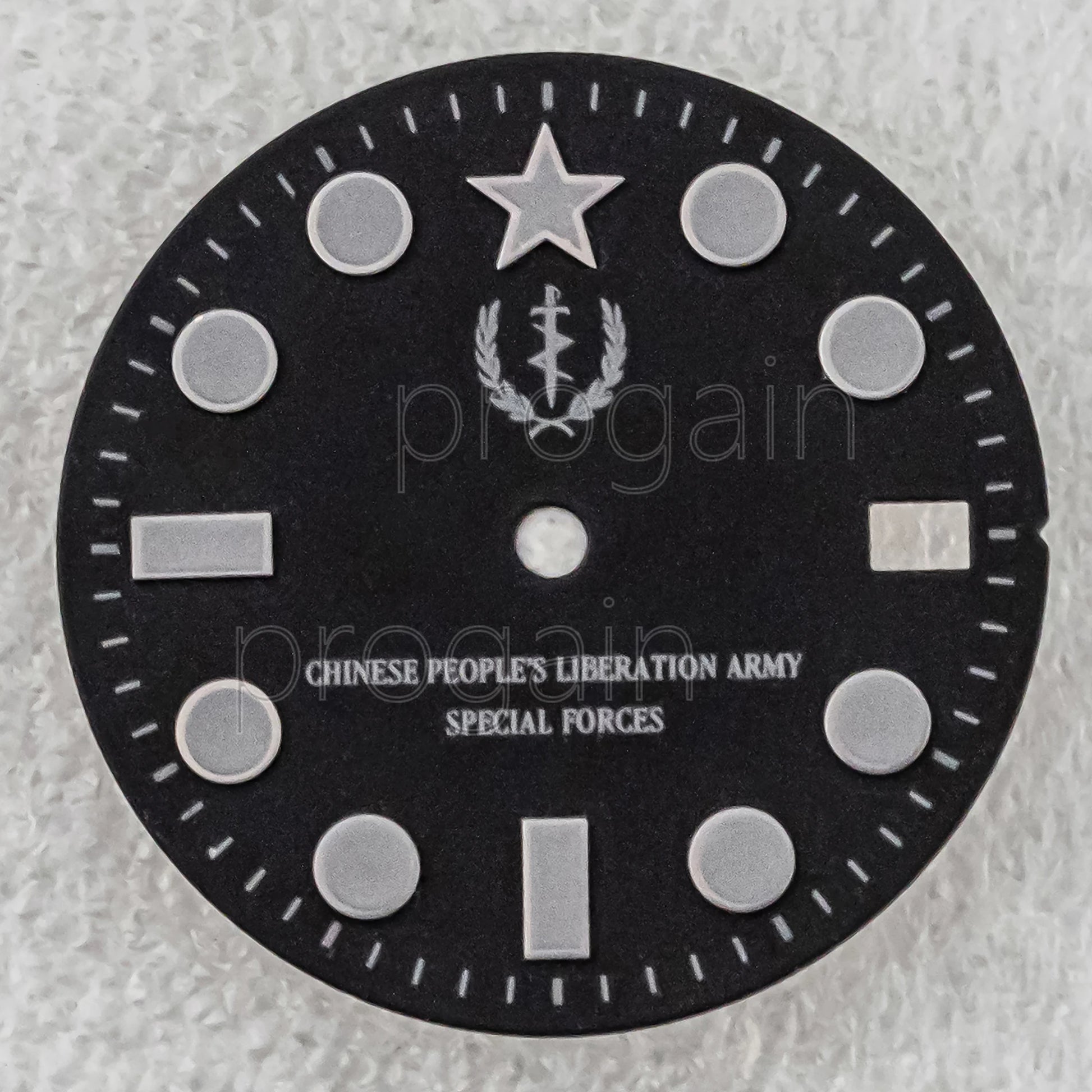 New NH35 Dial Green Luminous Watch Faces 28.5Mm Single/Double Calendar Dial Fit NH34 NH35 NH36 Movement SUB GMT Watch Parts