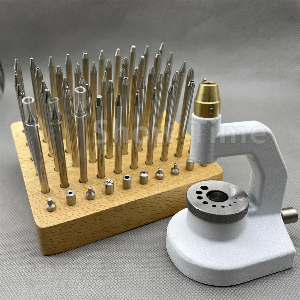 Watch Repair Tool China Made Clone Bergeon 5285 Watchmakers Staking Tool Set for Watch Repairs Dismantle Parts and Balance Wheel