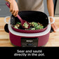 Foodi Possible Cooker 8.5Qt Multi-Cooker, Cherry Tarte, MC1000WM