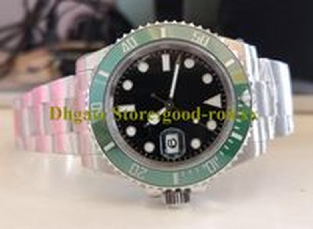 41Mm Watches for Men Automatic Cal.3235 Watch Men'S 40Mm 3135 Movement Green Blue Ceramic Bezel 3130 Power Reserve Eta 3230 Dive 904L Steel Sport VSF Wristwatches