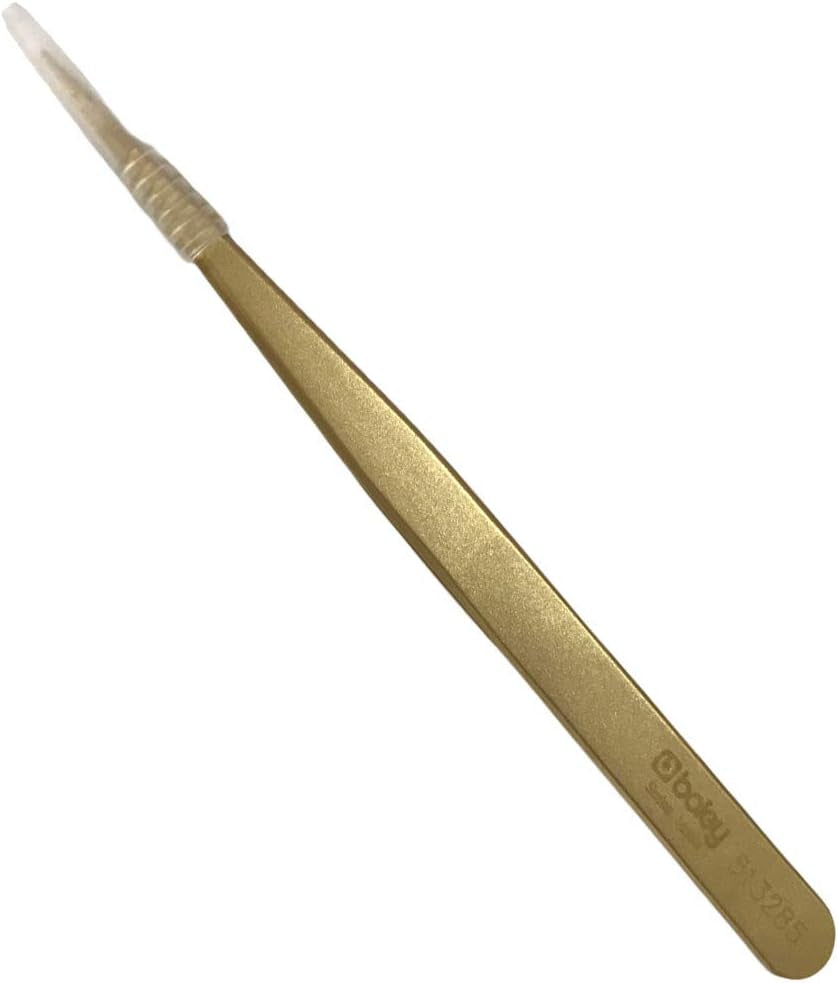 Boley B5 Tweezers Brass to Work on Sensitive Components 130Mm for Watchmakers