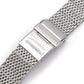 Breitling Steel Watch Band Milanese Mesh Ocean Culture Aero Chrono B01 22 24Mm