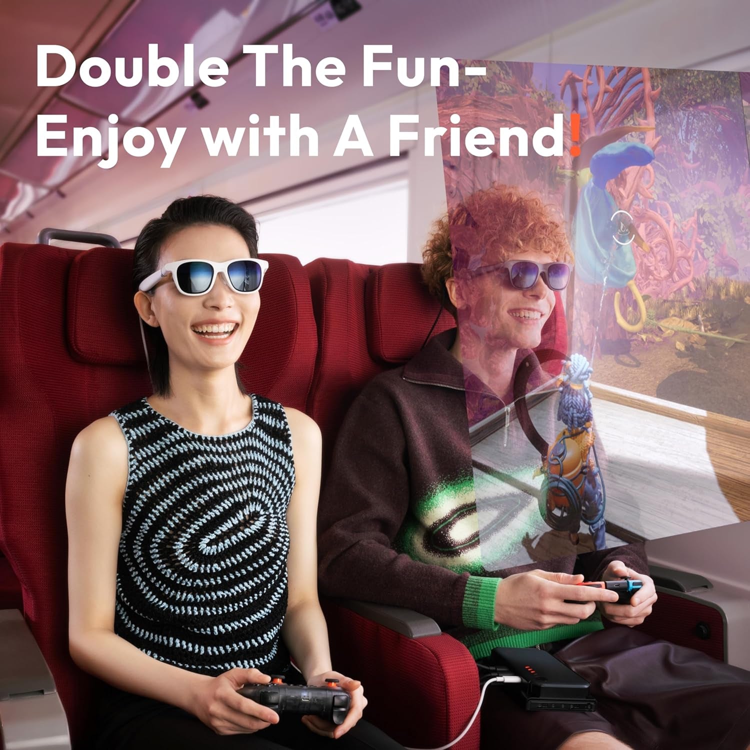 Pro Mobile Dock Compatible with Playstation, Co-Op Stream & Play, Supports 2D/3D Content, Fits Switch, Handheld Gaming Consoles, Fire TV, HDMI Devices, for USB-C Display & XR/AR Glasses