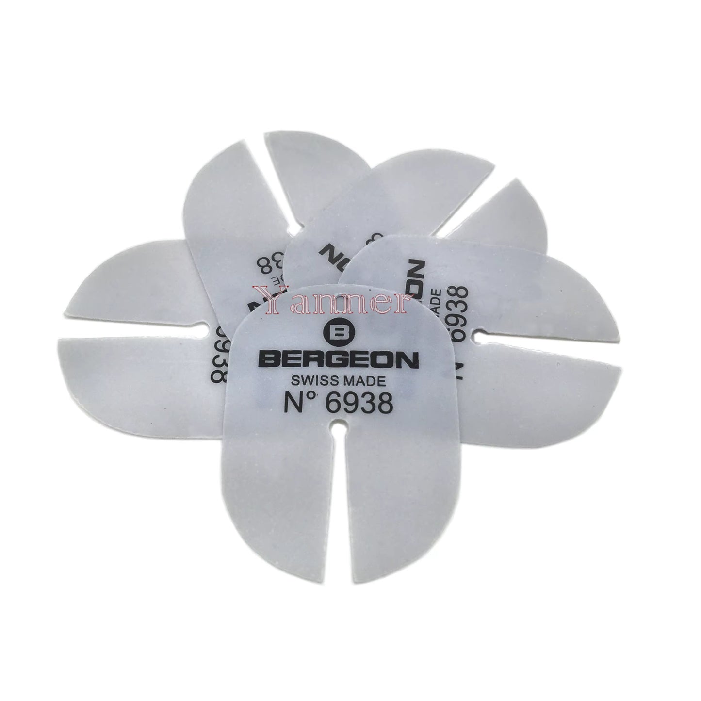 5PCS BERGEON 6938 DIAL PROTECTOR SHIM WATCH HANDS REMOVER SHIM for WATCH DAIL CUSHION WATCH REPAIR TOOLS