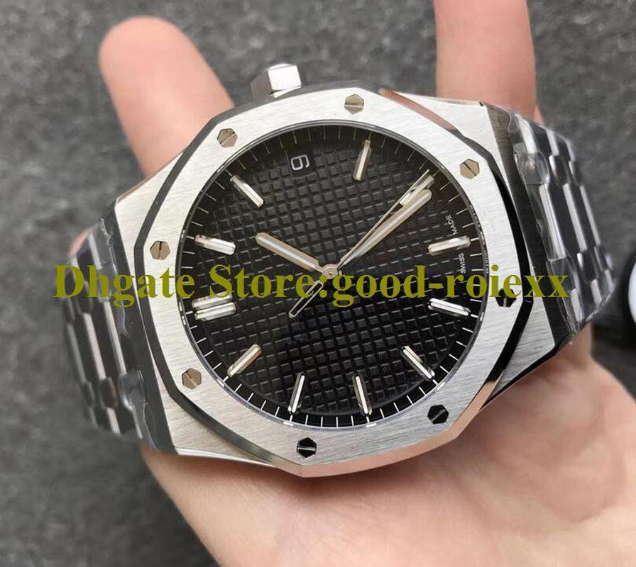 41Mm Watches for Men Watch Men'S Automatic Cal.4302 Movement Zff Dive Zf Maker Mechanical Full Steel White Gray Blue Black Dial 15500 Wristwatches Calendar Box