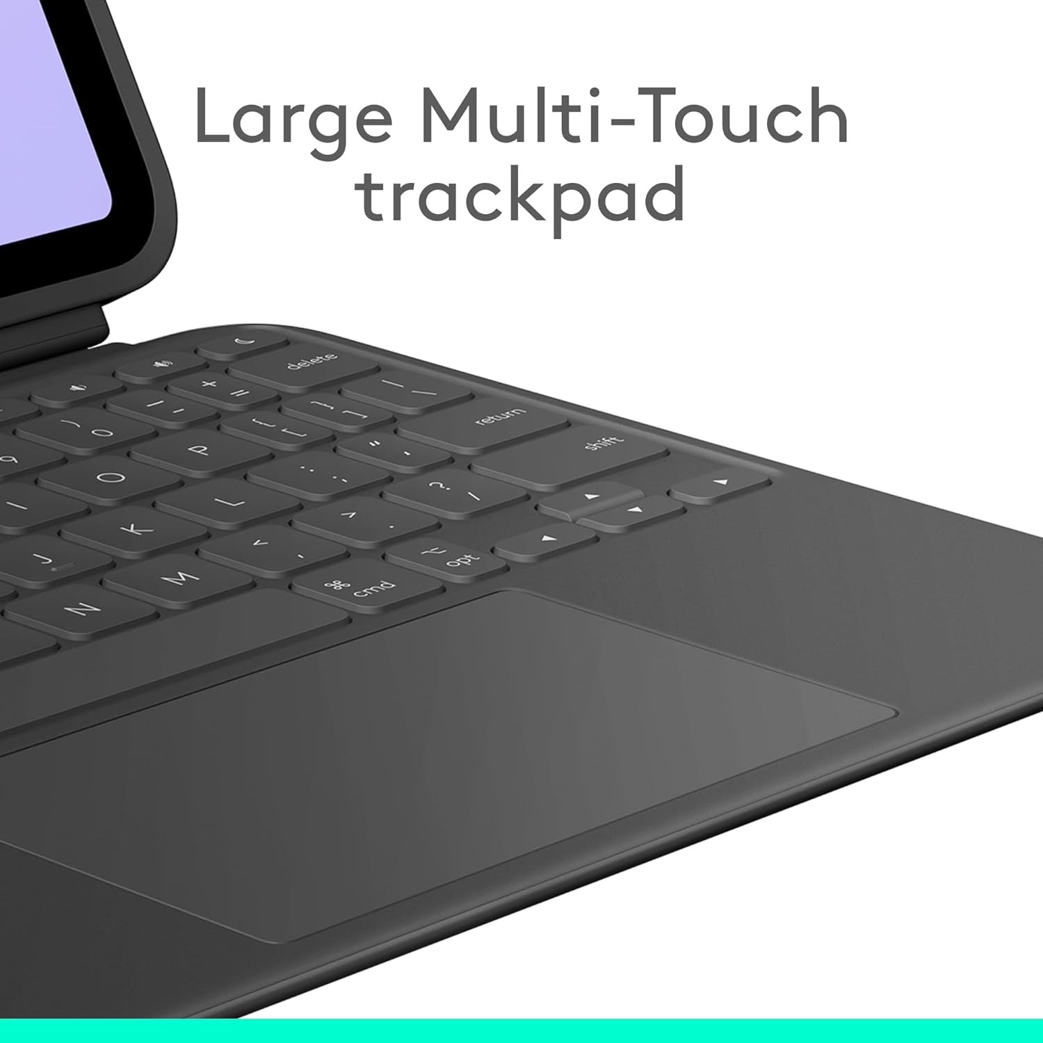 Combo Touch Ipad Pro 11-Inch (M4)(2024) Keyboard Case - Detachable Backlit Keyboard with Kickstand, Comfortable Typing, Multi-Use Mode - Midnight Black