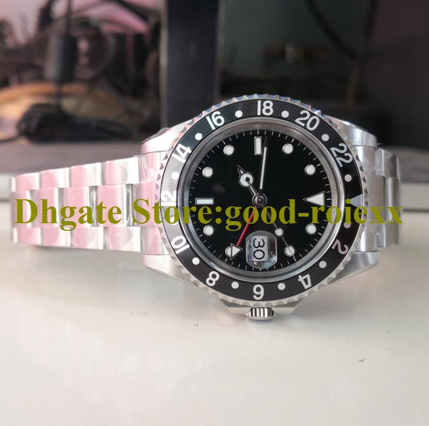 Antique Watches Men V2 Version Alloy Bezel Watch Men'S Bp Vintage 1675 Automatic 2813 Movement Stainless Steel BPF Factory 16710 Date Dress Wristwatches