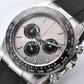 Watches Automatic Cal.4131 Ceramic Clean Maker Watch Men'S Panda Dial 904L Steel Rubber Strap 126519 Eta Sport Clean