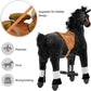 Ride on Horse for Kids, (41.33'' Height) Horse Ride on Toy, Riding Horse Rider Mechanical Walking Action Plush Animal for 7 Years Old to Adult, No Battery or Electricity, Max Load 187 LBS - BK